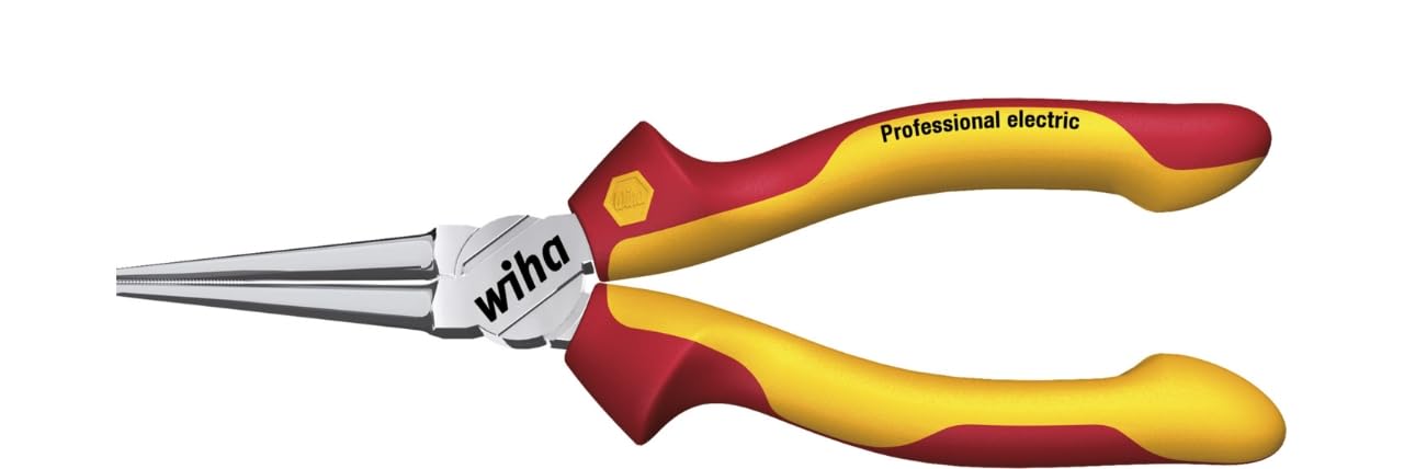 Wiha 26735 Long Round-Nose Pliers Professional Electrician 160mm Long VDE