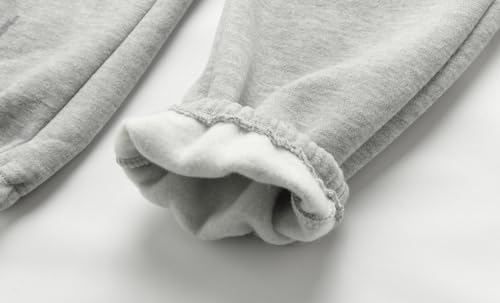 Image of Mud Kingdom Kids Fleece Jogger Pants Winter Cute Bear