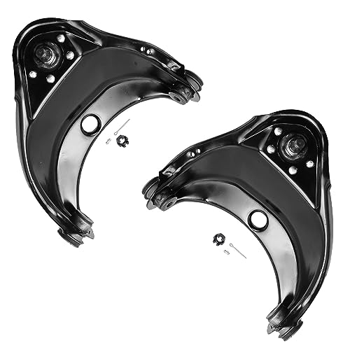 Image of Detroit Axle - 8pc Front End Control Arms Kit for Chevrolet Tahoe GMC Yukon C1500 C2500, 4 Upper & Lower Control Arms w /Ball Joints 2 Tie Rod Ends 2 Sway Bar Links Replacement