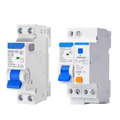 Disjoncteur NXB-40 protection magnétothermique 20A 220V