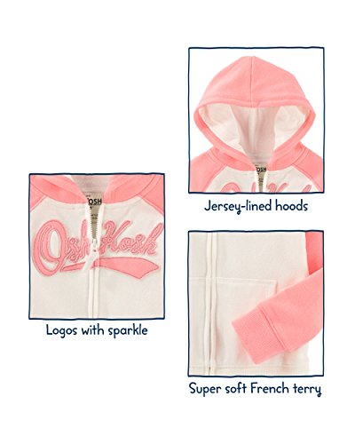 Image of OSHKOSH B'GOSH Girls' Logo Hoodie