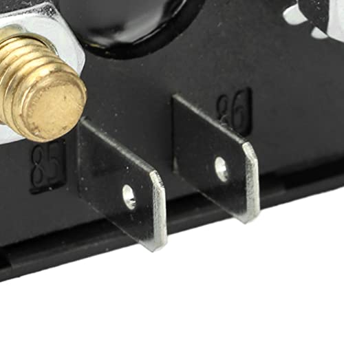 Relé de Partida de Carro 24V 200A, relé de Partida de Veículo de Bobina de Latão de 4 Pinos Normalme