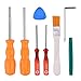 Mudder 3.8 mm 4.5 mm Security Screwdriver Game Bit Tool Set Full Tool Kit for Nintendo NES SNES N64 Sega Game Boy and Consoles