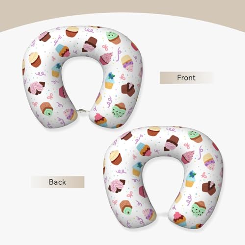 Almohada cervical de espuma viscoelástica tamaño único miniatura 3