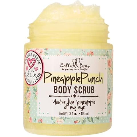 Bella & Bear Pineapple Body Scrub Exfoliator Cover