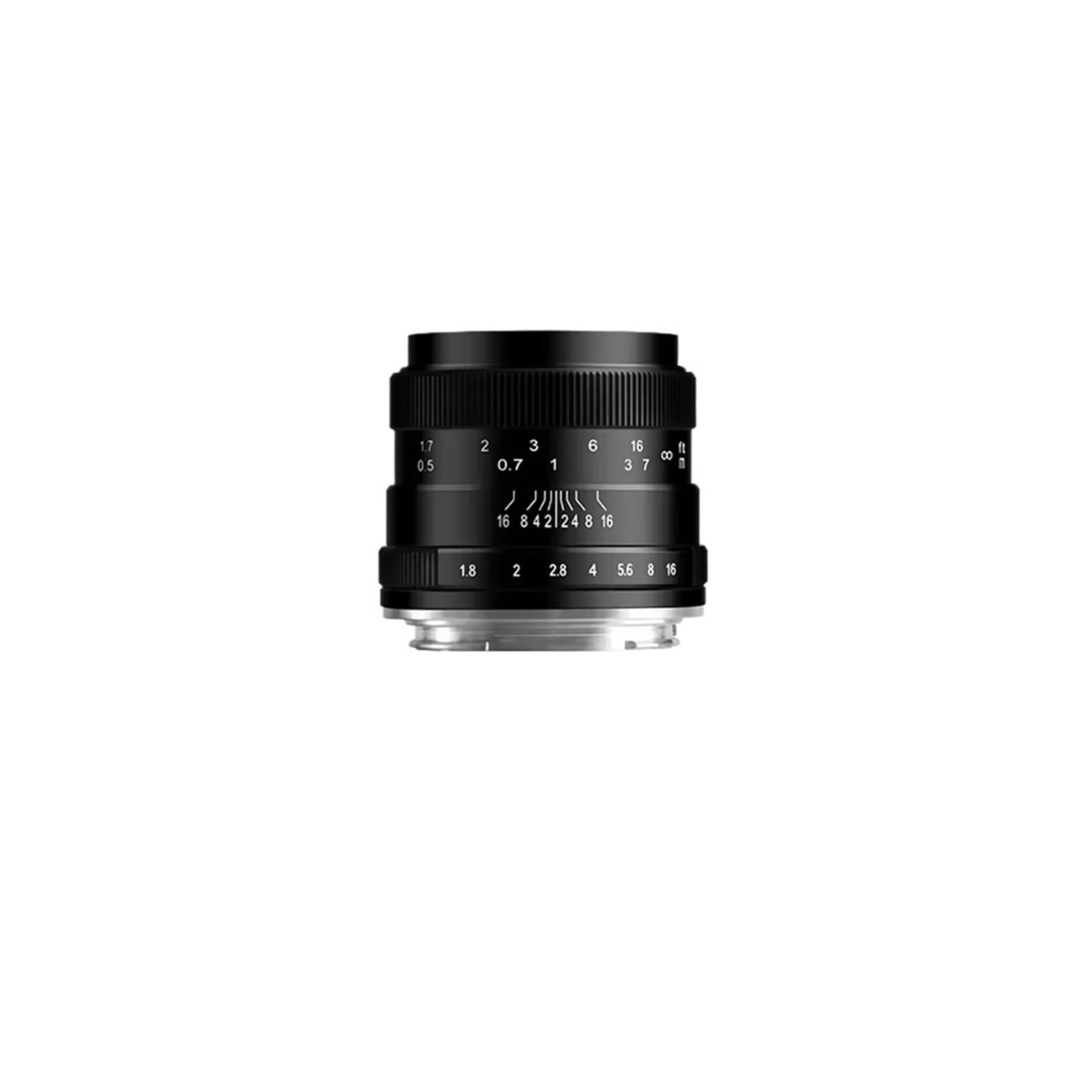 Compatibile con Nikon, Obiettivo MF APS-C 50mm F1.8 | Design ad ampia apertura, fotografia di ritratti, lunghezza focale fissa, messa a fuoco manuale