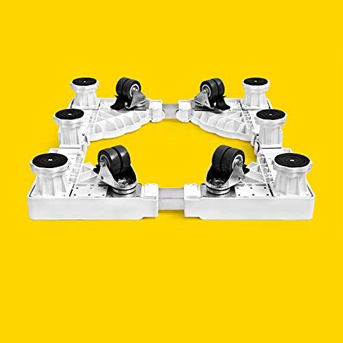 Soporte de la Base de la Lavadora de Tambor trípode móvil Universal cojín de la Rueda Alto Soporte automático Cover