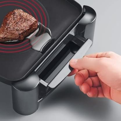 SEVERIN KG 2388 Tischgrill (2.200 W, mit Hotzone-Element) schwarz – Bild 7