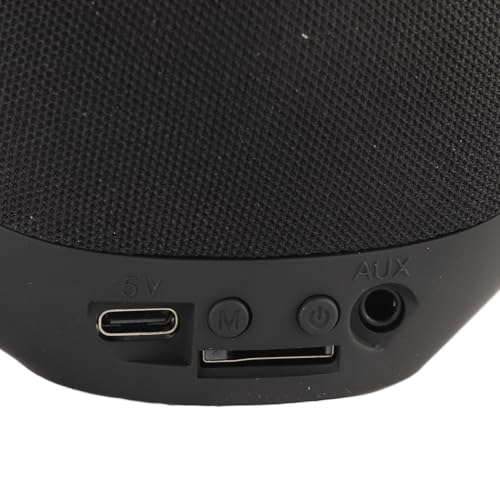 Portable Bluetooth Speaker, Bulldog Shaped 10W Music Player, Bluetooth 4.1 with Voice Command Support and Built - in Battery, Radio Functionality Included.