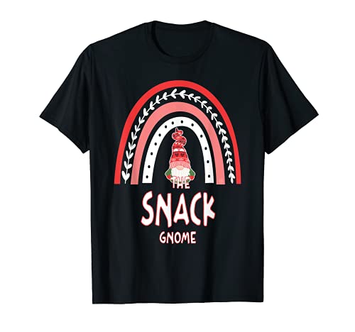 Funny Snack Gnome Matching Christmas Pjs for Family T-Shirt