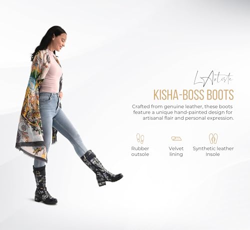 Spring Step L'Artiste Women's Kisha-boss Mid Calf Boot3