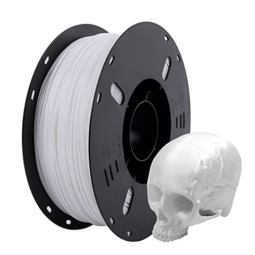 Voxelab PETG Filament 1.75mm, Strong & Accurate, Vacuum Packed, 1kg(2.2lbs), White