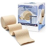 KinGrip Tubular Elastic Support Bandages by Kinship Comfort Brands Tubular Bandage Protects Fragile Skin Latex-Free Wound Care for Edema and Lymphedema Support | Made in USA | Size G 4.75”x11 Yards