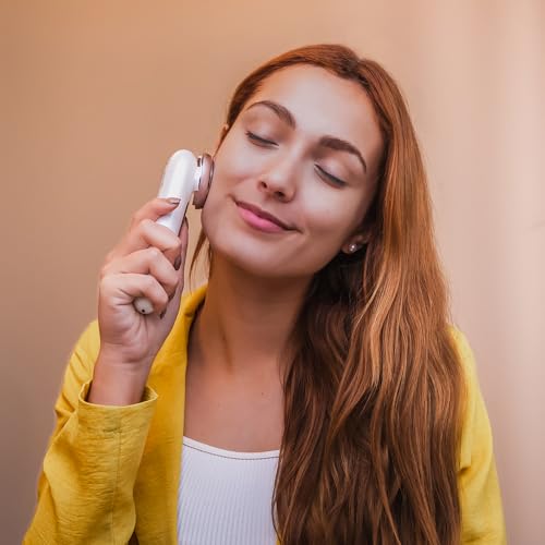 Cecotec Gesichtsmassagegerät Bamba FaceCare LightSonic, 3 Modi, Ionentechnologie, Elektrostimulations-EMS-Technologie, 5 Intensitätsstufen, LCD-Bildschirm, 60 Minuten Akkulaufzeit