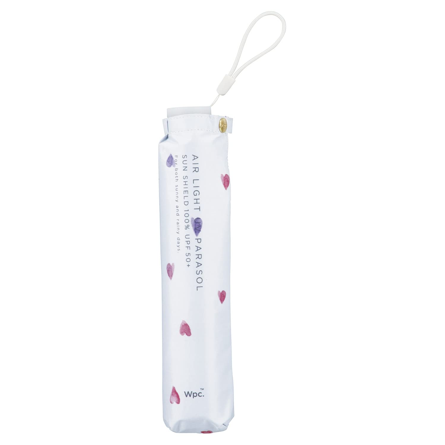 Amazon.co.jp: Wpc. 日傘 遮光軽量 水彩ハート ミニ オフ〈遮光