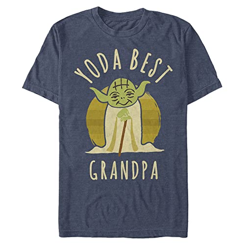 Star Wars Best Grandpa T-Shirt Homme Yoda pour Papy Fan de la Saga