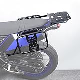 Xitomer Motorcycle Top Cargo Luggage Rack and Side Pannier Rack Fit for Tenere 700 XTZ690 2024 2023 2022 2021 2020 2019 Saddlebag Support Rack