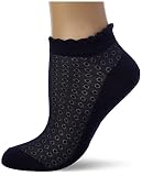 Burlington Sneaker Montrose Baumwolle Damen blau schwarz viele weitere Farben verstärkte Sneakersocken mit Muster atmungsaktiv dünn fein gemustert ONE-SIZE-FITS-ALL als Geschenk 1 Paar