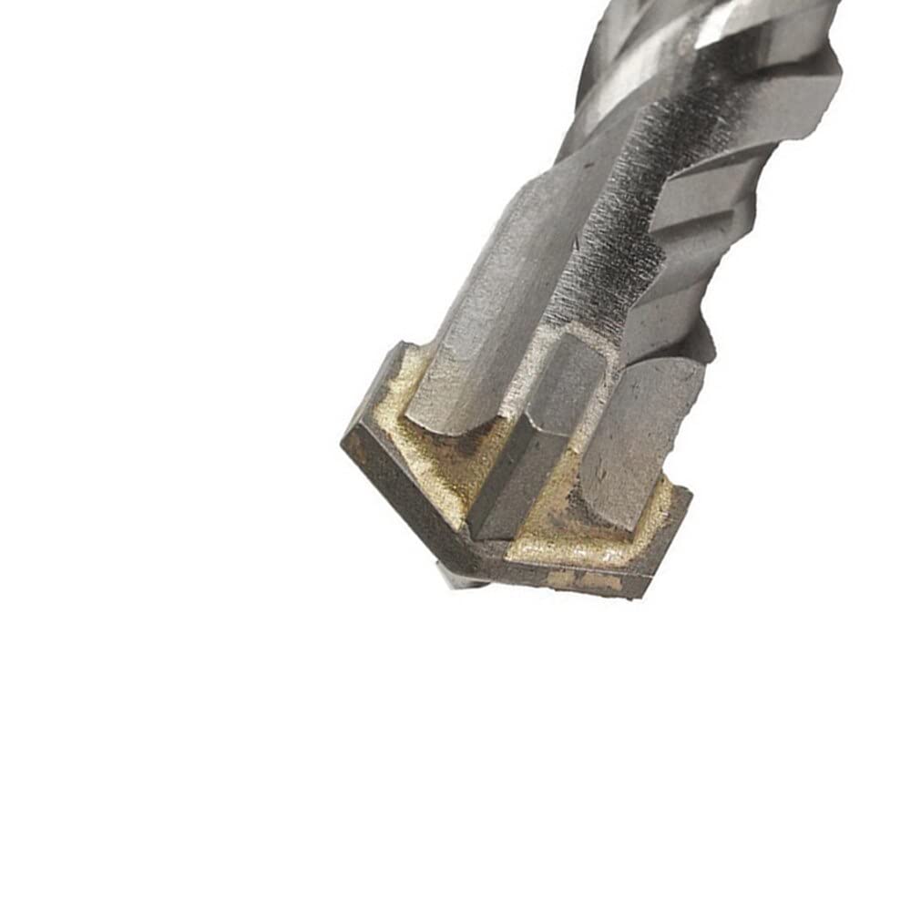 Juego de 9 Brocas para Taladros de Percusión de 260 mm, Brocas SDS-Plus de 5 A 14 mm, Brocas de Impacto de Aleación de Acero de Tungsteno de Tipo Cruzado para Mampostería, Hormigón Y Roca (Tipo Cruza
