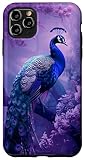Colorful Peacock Feather Animal Lover Bird JM