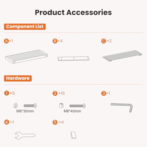 image for Sweetcrispy 3-Tier Shoe Rack Bench, Bamboo Entryway Storage Organizer,