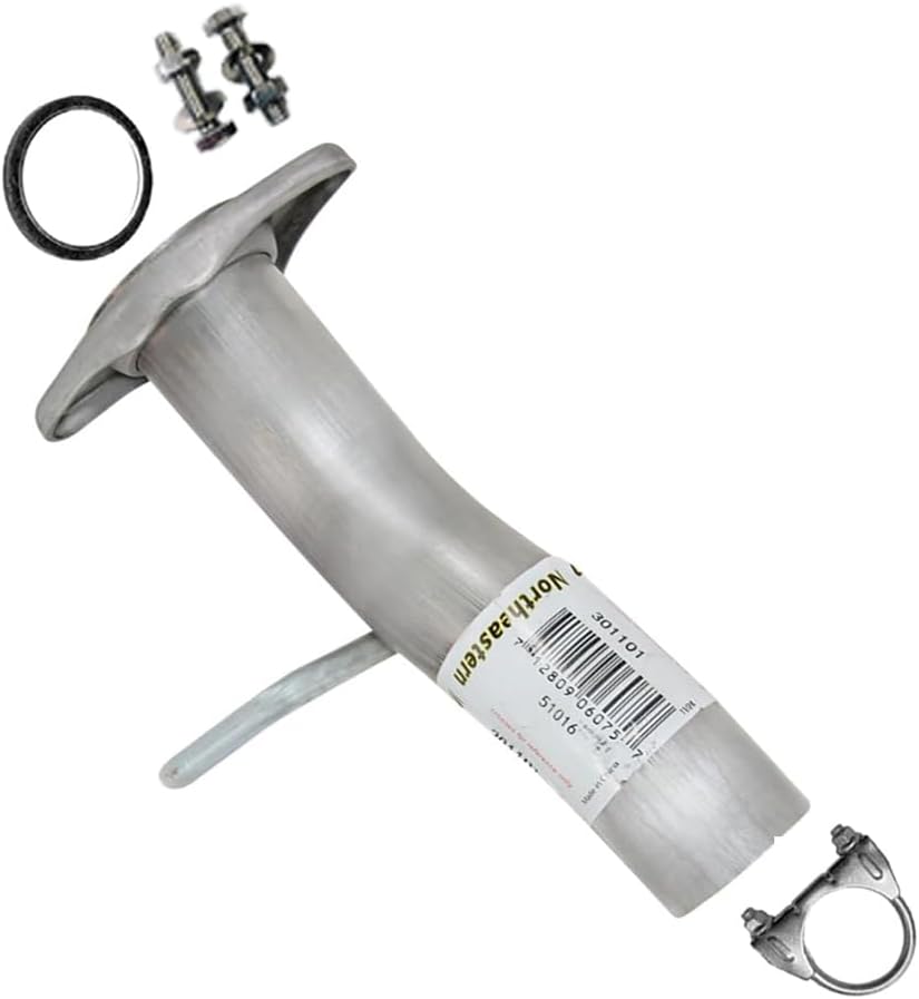 Exhaust Intermediate Pipe Compatible for 2002-2005 Mercury Mountaineer 4.6L | Stainless Steel | Northeastern Exhaust | Free Clamp, Gasket and Bolt Kit Included | Direct-Fit Replacement