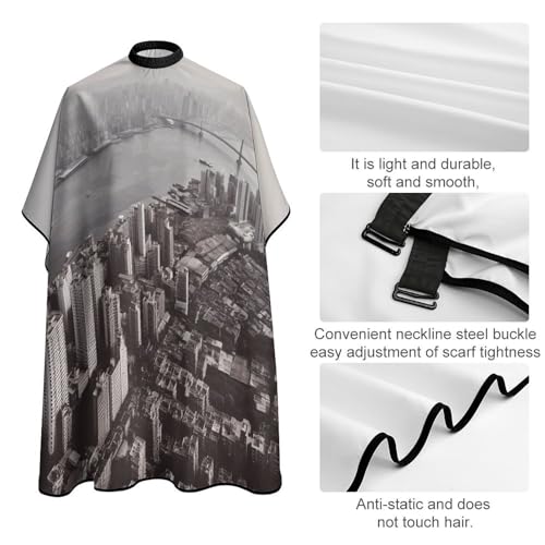 Capa para Corte de Pelo Mumbai City unisex 66.9 x 56.7 pulgadas miniatura 4