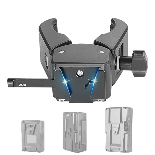 Support de batterie V Mount pour éviter les coupures en vidéo