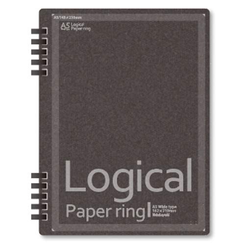 Cahier A5 quadrillé 5mm Nakabayashi avec papier Logical Paper innovant