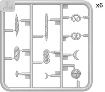 パン品 Amazon | ミニアート 1/35 パン屋の商品 プラモデル MA35624