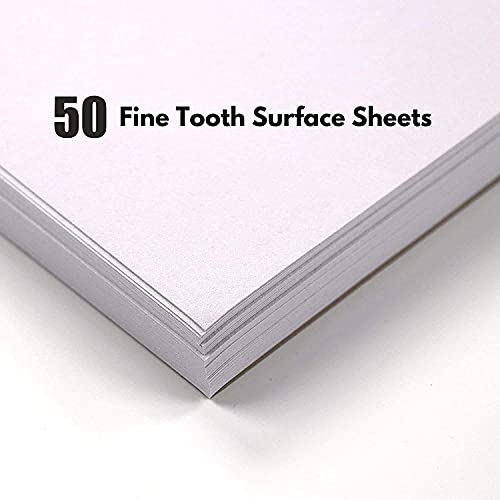 Image of Askprints 50 Sheet A5 Sketchbook - 5.8 X 8.3 Inch | One Doodle A Day Challenge, Top Spiral-Bound Sketchpad For Artists | Sketching And Drawing Acid Free Paper, Acrylic