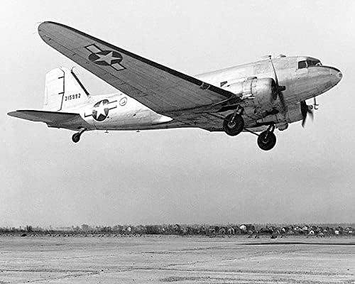 Douglas C-47 Skytrain Transport Aircraft 11x14 Photograph Photo Print