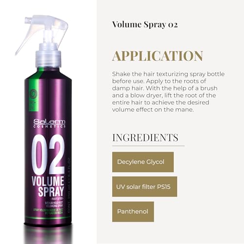 Laca para cabello volumizante Salerm 250 ml miniatura 4