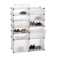 Algopix Similar Product 1 - Relaxdays Plastic Cabinet 12