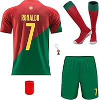 Mikalay Neu #7 Heim Fußball Trikot/Shorts/Socken für Kinder Geschenk Set Jugendgrößen (Heim,26)..