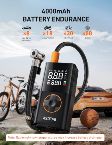 AstroAI L7 Tire Inflator Cordless