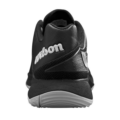 Wilson Herren BELA Tour Padel-Schuh, Black/Black/White, 43 1/3 EU