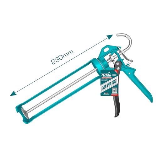 TOTAL, Silicone Gun, with Closed Applicator, Seals and Repairs Joints and Corners, Rotation Push Function - Image 4