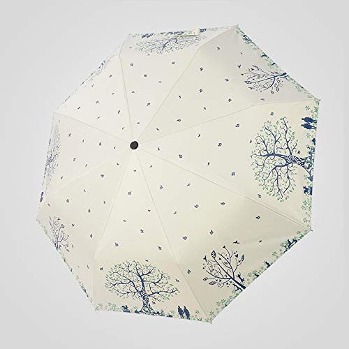 Parapluie écran solaire renforcé double usage pour hommes et femmes