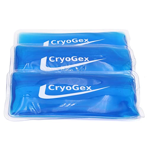 Set Di 3 Piccoli Impacchi Gel Freddi - 135 Grammi - 15x7cm - Gel Altamente Rinfrescante - Perfetto Per Bagni Derivati