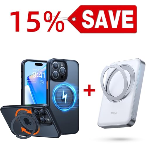 TORRAS 10000mAh Magsafe Power Bank — Buy Together to Save 15%