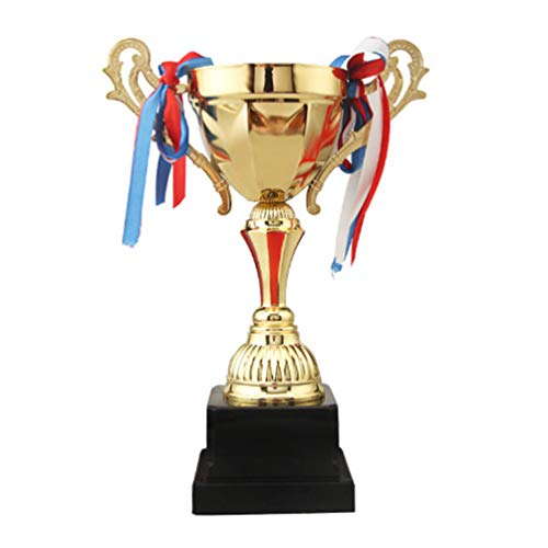 FAVOMOTO Troféu de Liga de Metal Troféu de Troféu de Liga Esportiva Troféu de Liga de Metal Ouro Cop