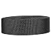 Strapworks Lightweight Polypropylene Webbing - Poly Strapping for Outdoor DIY Gear Repair, Pet Collars, Crafts - 1.5 Inch x 10 Yards - Black