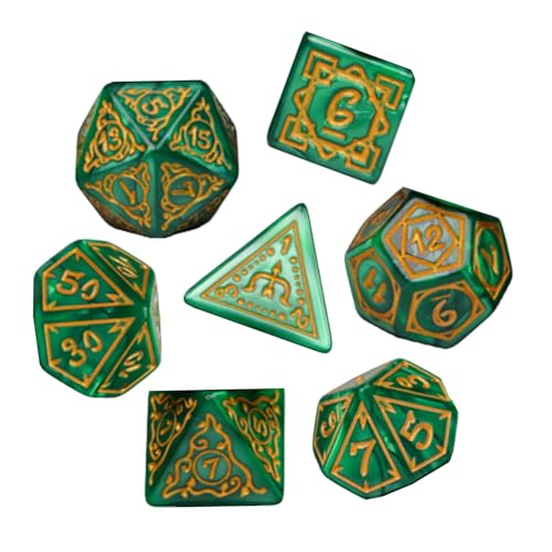 Juego de mesa dados de acrílico premium con estuche magnético elegante