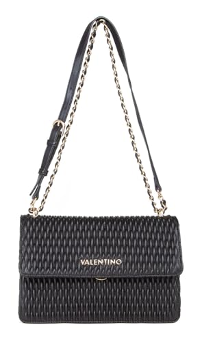 Valentino Frequency Re Flap Bag Nero : sac à bandoulière noir élégant