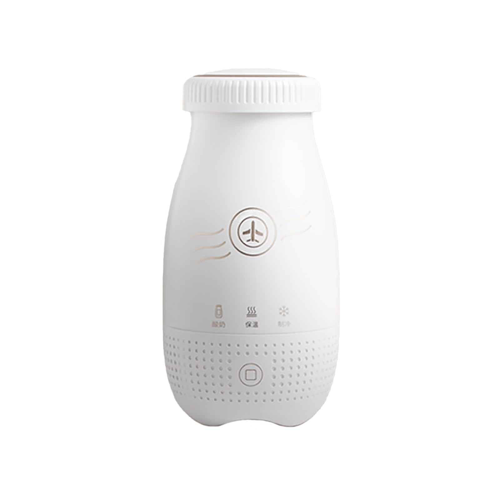 Yaourtière, Machine À Yaourt Portable, Capacité de 250 Ml, Contrôle Intelligent de La Température, Facile À Nettoyer, Idéale pour La Maison, Le Bureau ou Les Activités en Extérieur