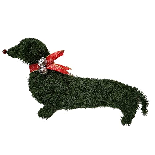 Couronne de chien de saucisse guirlande murale pour hall d'entrée maison