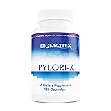 Pylori-X Mastic Gum - Fight & Defend Against H. Pylori, Gastric Acid - Matula Tea Alternative - Contains Berberine, Bismuth Salts, Relief from Acid Reflux & Heartburn (120 Capsules)