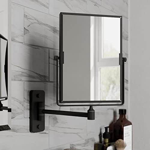 Artis Wall Mounted Bathroom Shaving Make Up Mirror with 1X/3X ...