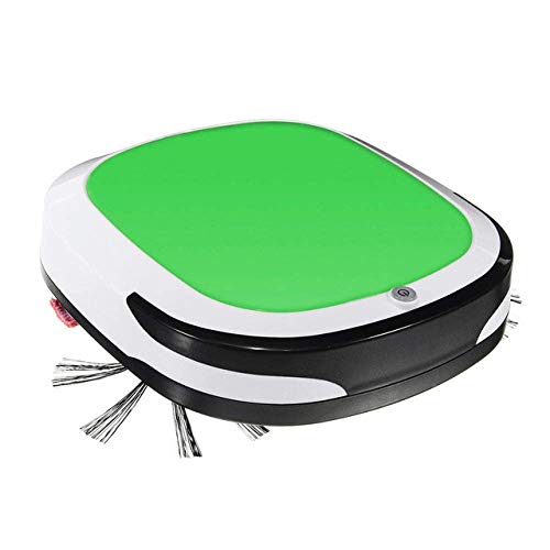 WCY Robot de Limpieza Recargable Inteligente Robot Aspirador en seco Barrido húmedo sin Cuerda automática de Polvo Sweeper Máquina for Limpieza del hogar, (Color: Rojo) (Color: Verde) yqaae